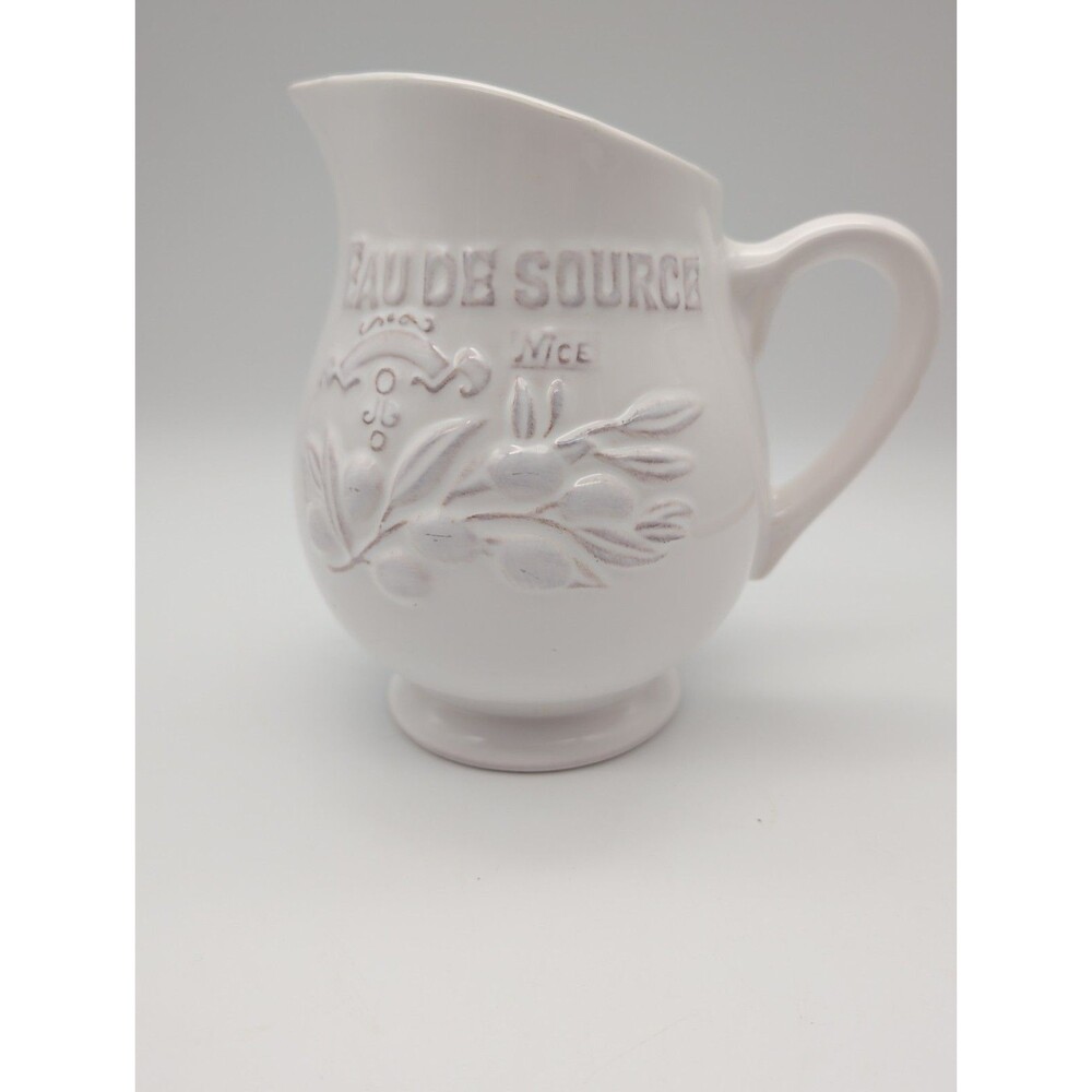 Kiss That Frog Clos Du Manior Pitcher Vase Eau De Source  Minimalist European